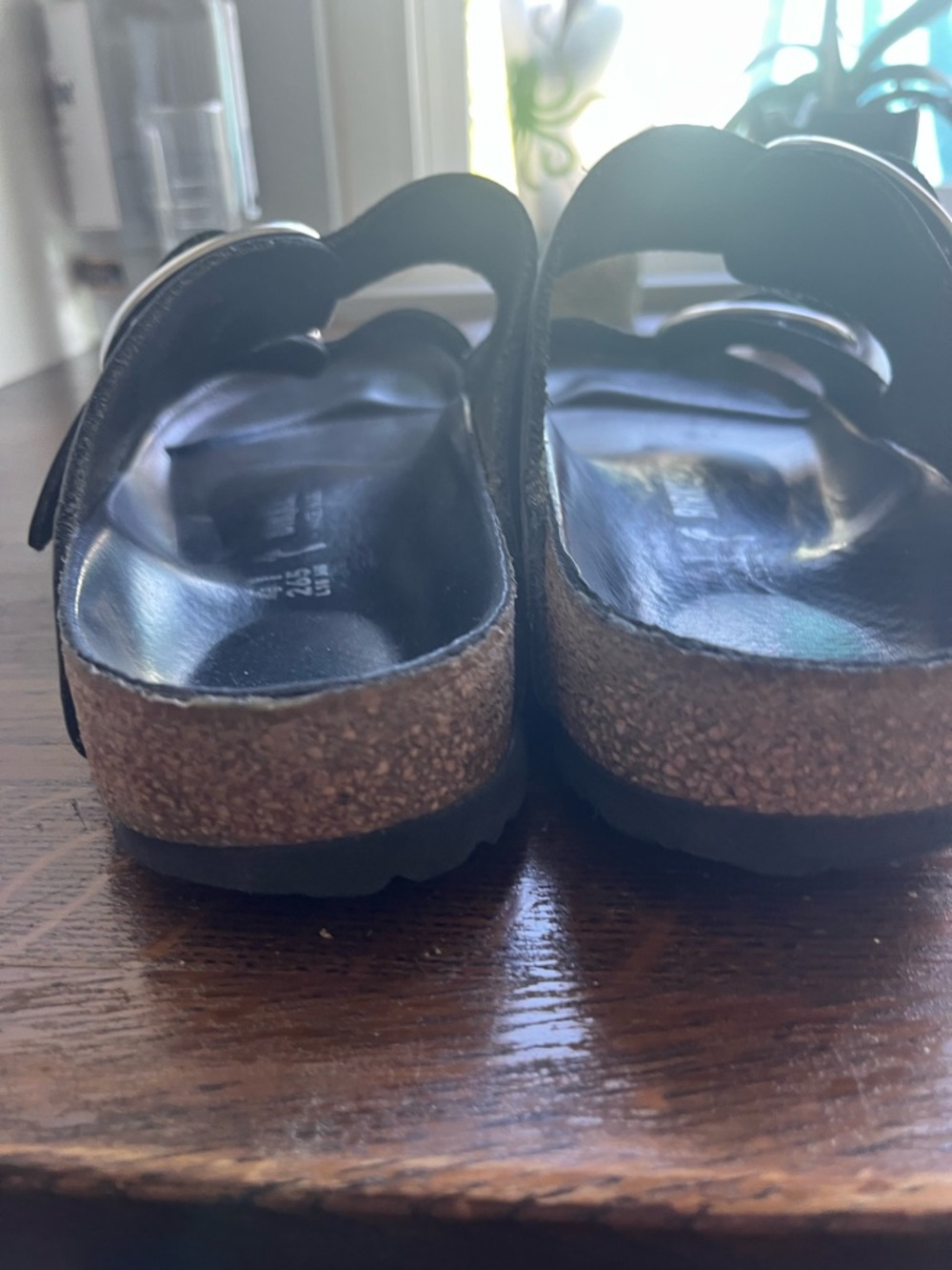 Birkenstock Black Double Buckle Sandals - Picture 5 of 5